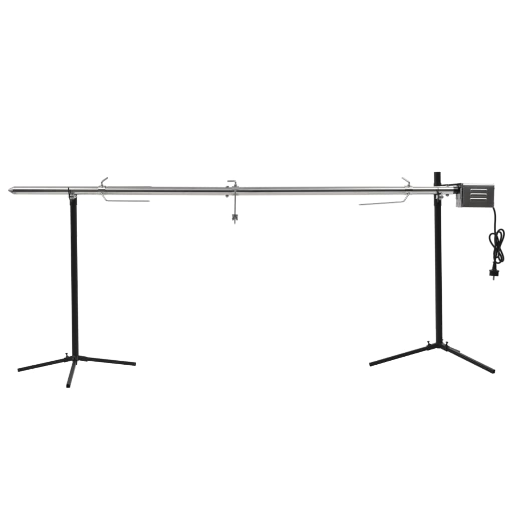 Automatische Barbecue Met Motor 207X45X81 Cm Roestvrij Staal