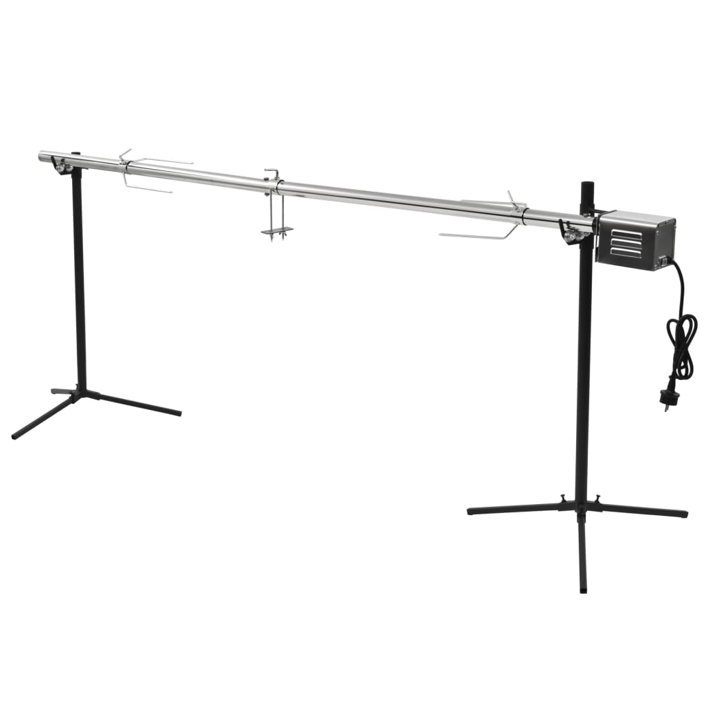 Automatische Barbecue Met Motor 207X45X81 Cm Roestvrij Staal
