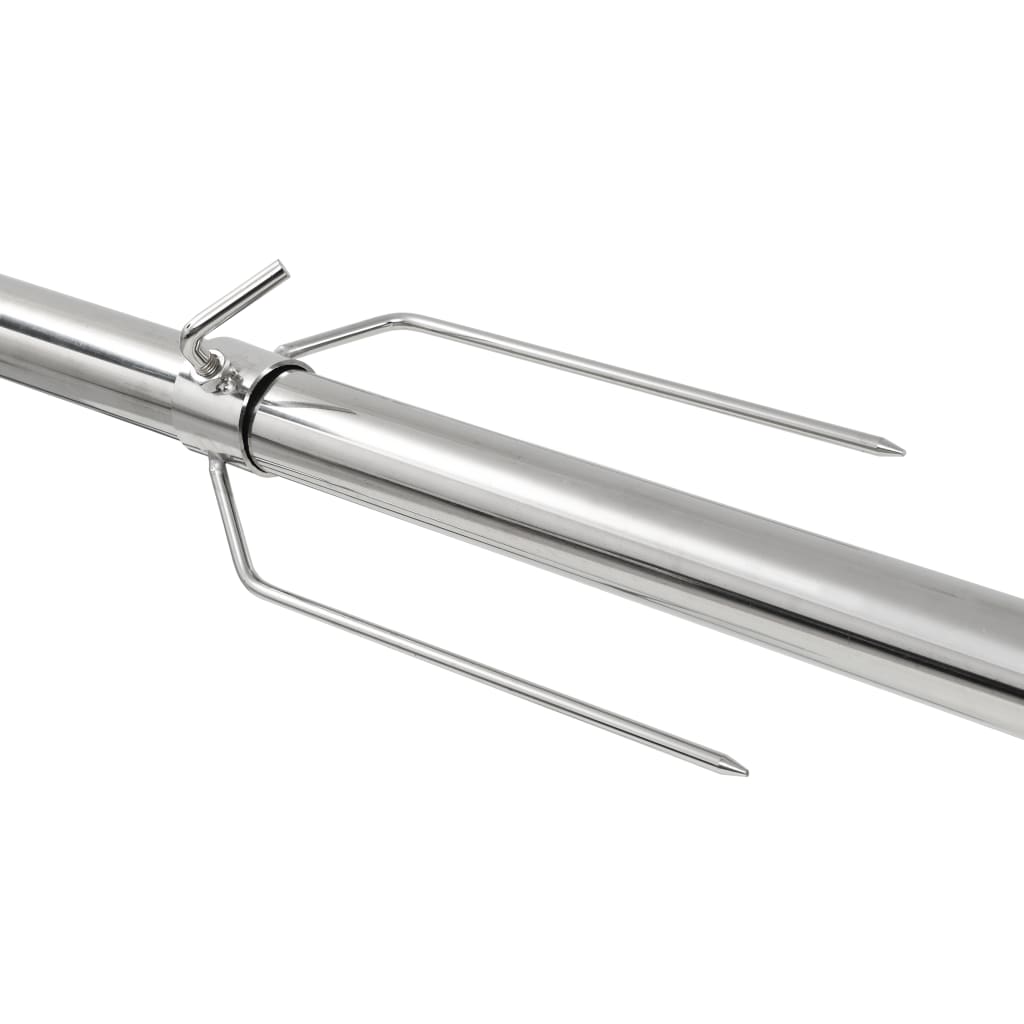 Automatische Barbecue Met Motor 207X45X81 Cm Roestvrij Staal