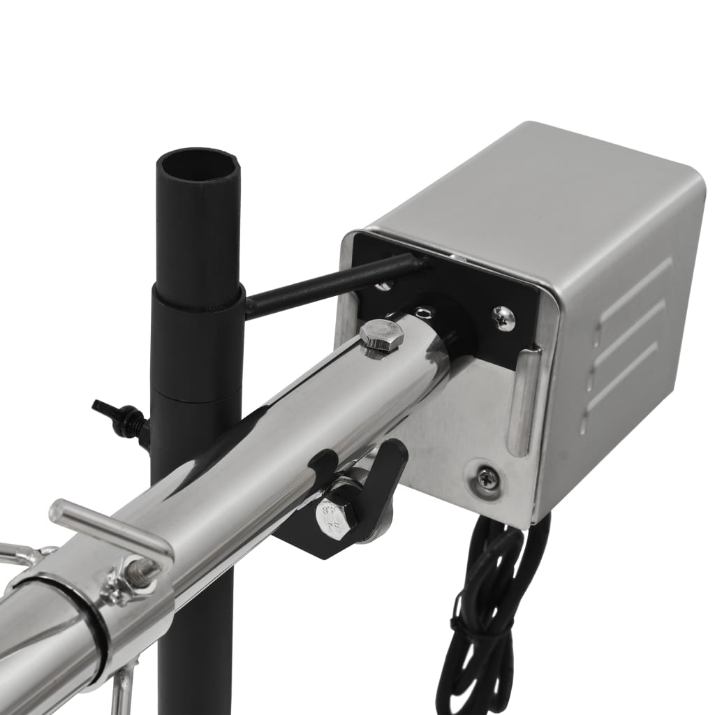 Automatische Barbecue Met Motor 207X45X81 Cm Roestvrij Staal