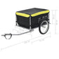 Fietskar 65 Kg Zwart En Geel