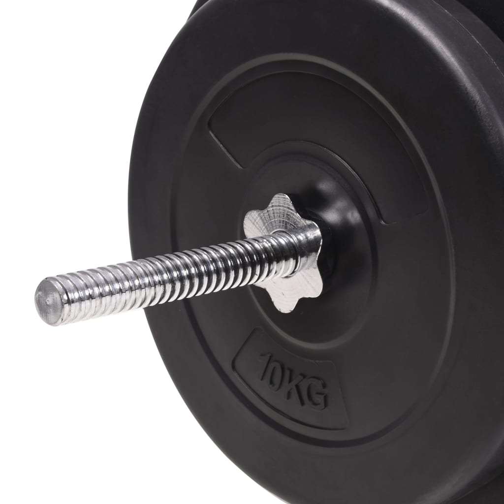 Trainingsbank Met Gewichtenrek En Halterset 90 Kg