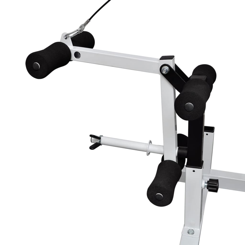 Gewichtenbank Met Gewichtenrek En Halterset 90 Kg