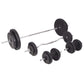 Gewichtenbank Met Gewichtenrek En Halterset 90 Kg