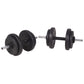 Trainingsbank Met Gewichtenrek En Halterset 120 Kg