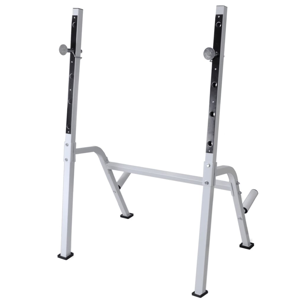 Trainingsbank Met Gewichtenrek En Halterset 120 Kg