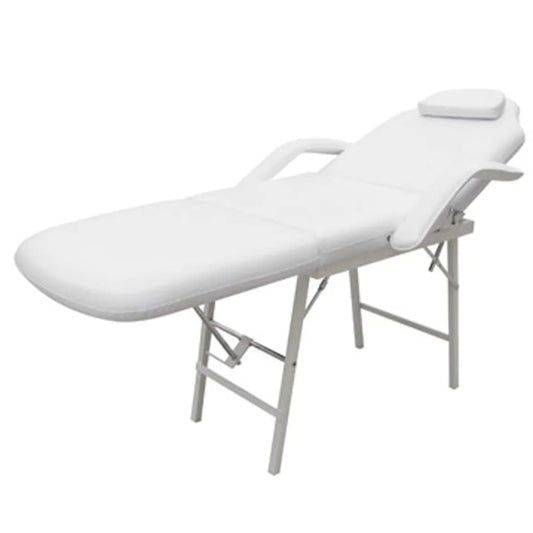 Behandelstoel Verstelbaar Kunstleer Wit