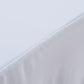 2 St Tafelhoezen Stretch Met Rok 120X60,5X74 Cm Wit