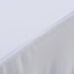 2 St Tafelhoezen Stretch Met Rok 243X76X74 Cm Wit