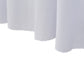 2 St Tafelhoezen Stretch Met Rok 243X76X74 Cm Wit