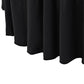 2 St Tafelhoezen Stretch Met Rok Stretch 120X74 Cm Antraciet