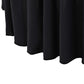 2 St Tafelhoezen Stretch Met Rok 180X74 Cm Antraciet