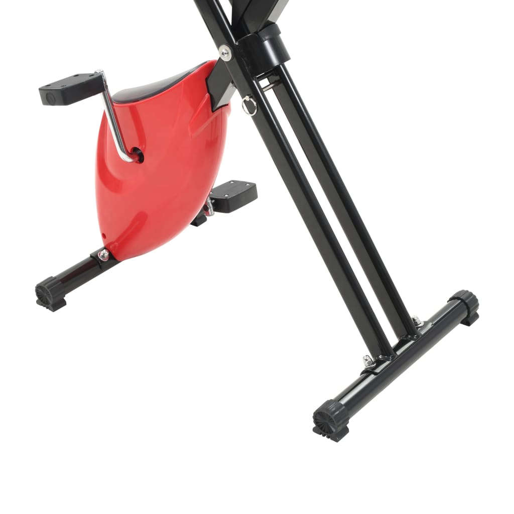 Hometrainer X-Bike Bandweerstand Rood