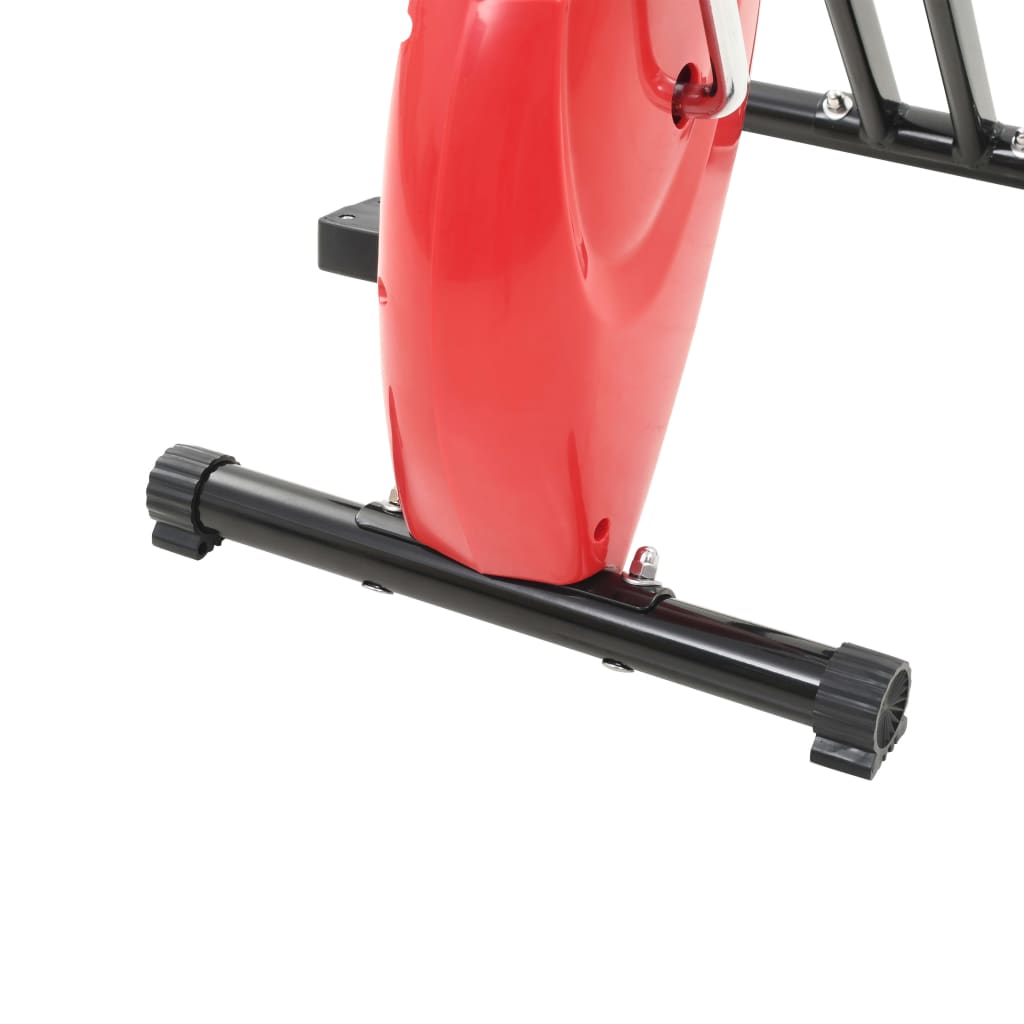 Hometrainer X-Bike Bandweerstand Rood