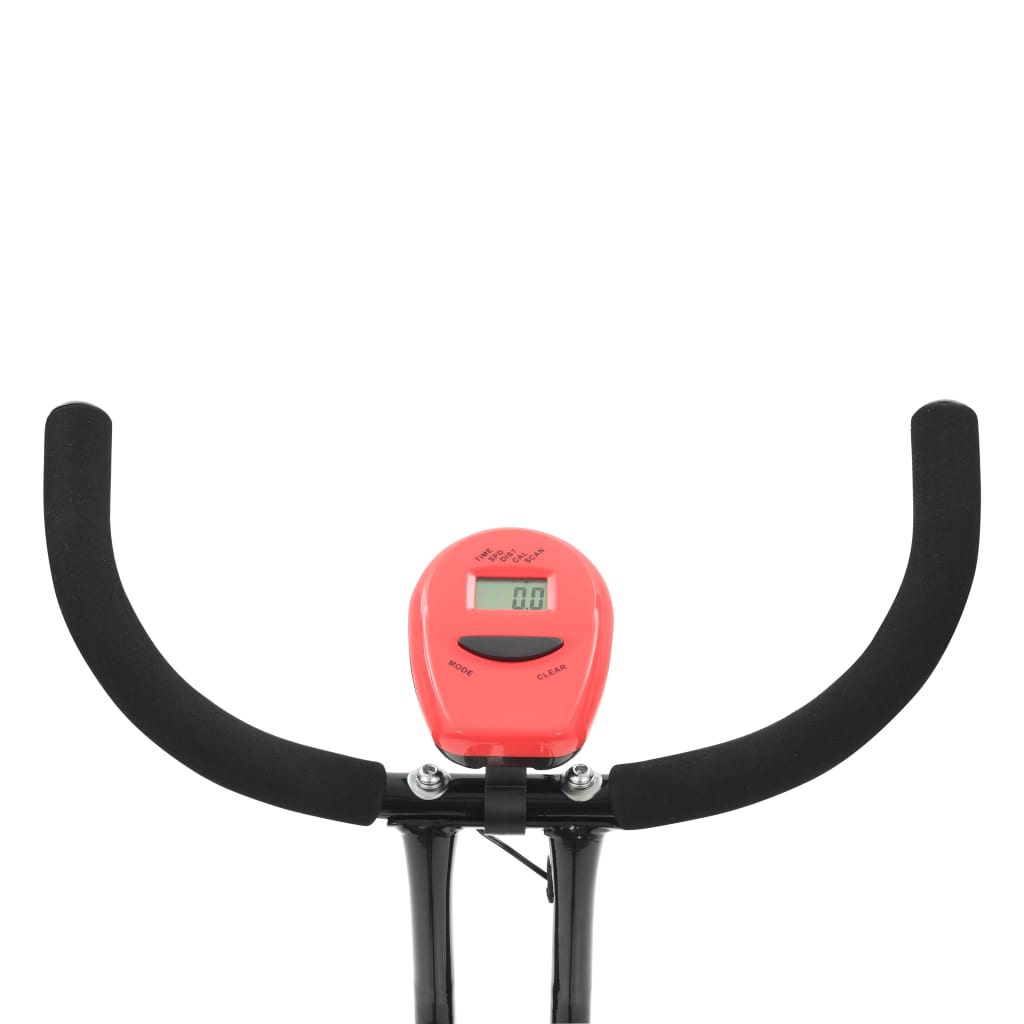 Hometrainer X-Bike Bandweerstand Rood