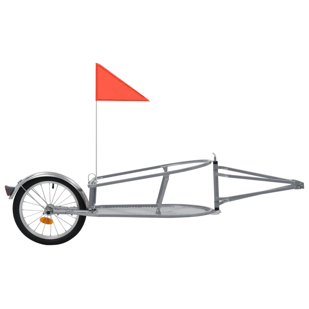 Fietskar Met Tas Oranje En Zwart