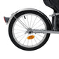 Fietskar Met Tas Oranje En Zwart