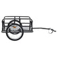 Fietskar 130X73X48,5 Cm Staal Zwart