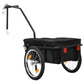 Fietskar/Trekwagen 155X60X83 Cm Staal Zwart