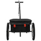 Fietskar/Trekwagen 155X60X83 Cm Staal Zwart