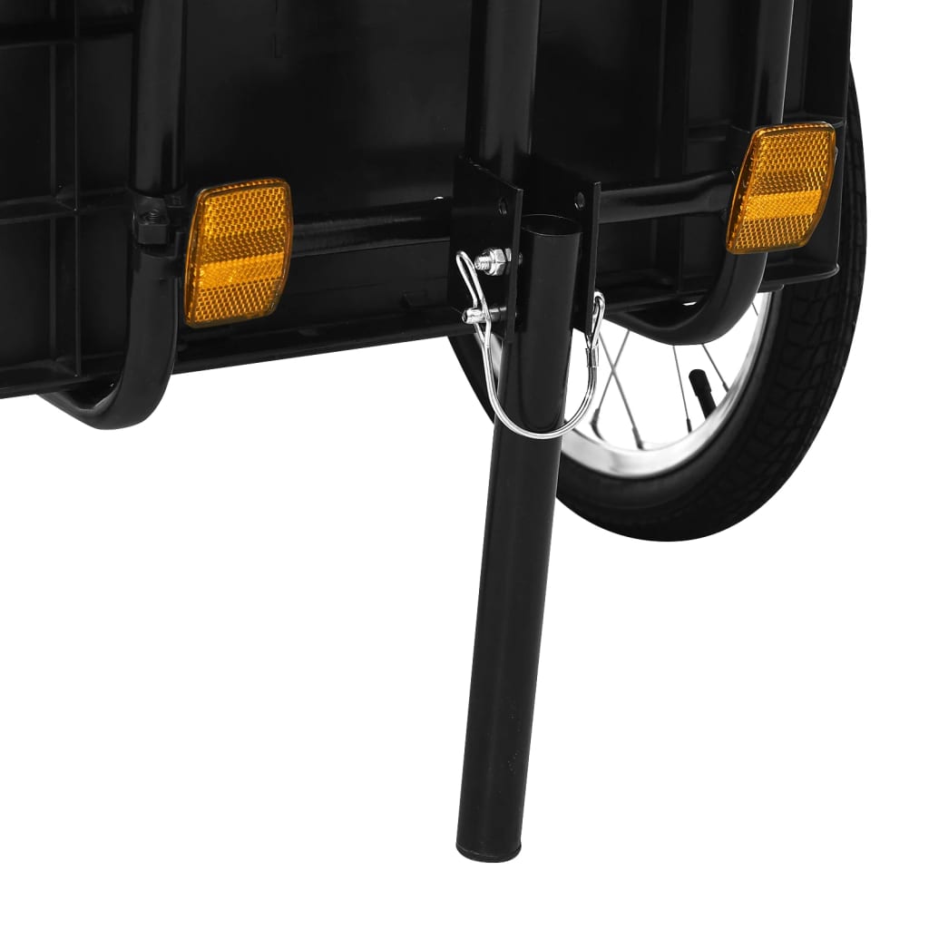 Fietskar/Trekwagen 155X60X83 Cm Staal Zwart