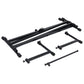 Keyboardstandaard X-Frame Dubbel Versterkt Zwart