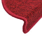 15 St Trapmatten 56X17X3 Cm Bordeauxrood