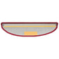 15 St Trapmatten 65X24X4 Cm Bordeauxrood