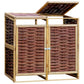 Containerberging Dubbel Grenenhout En Wicker