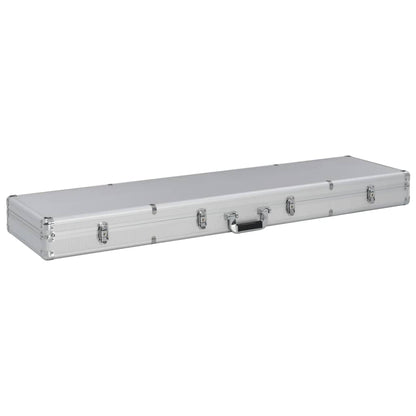 Wapenkoffer 134X35X12 Cm Aluminium Zilverkleurig
