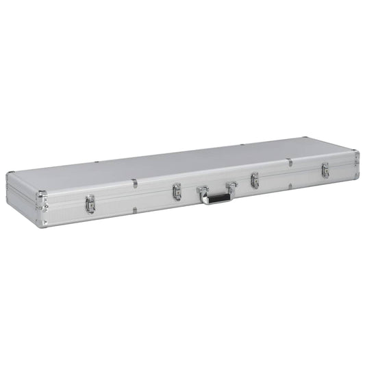 Wapenkoffer 134X35X12 Cm Aluminium Zilverkleurig