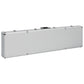 Wapenkoffer 134X35X12 Cm Aluminium Zilverkleurig
