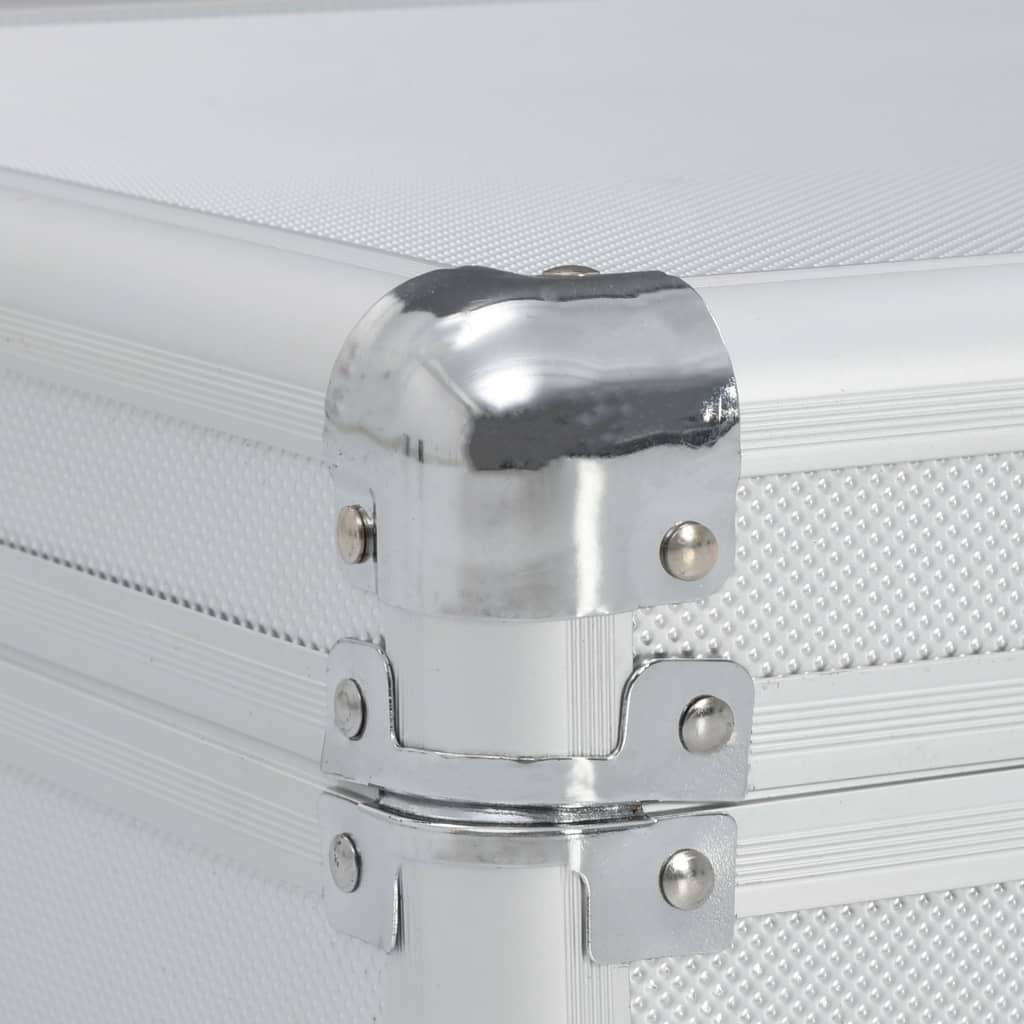 Wapenkoffer 134X35X12 Cm Aluminium Zilverkleurig
