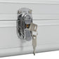 Wapenkoffer 134X35X12 Cm Aluminium Zilverkleurig