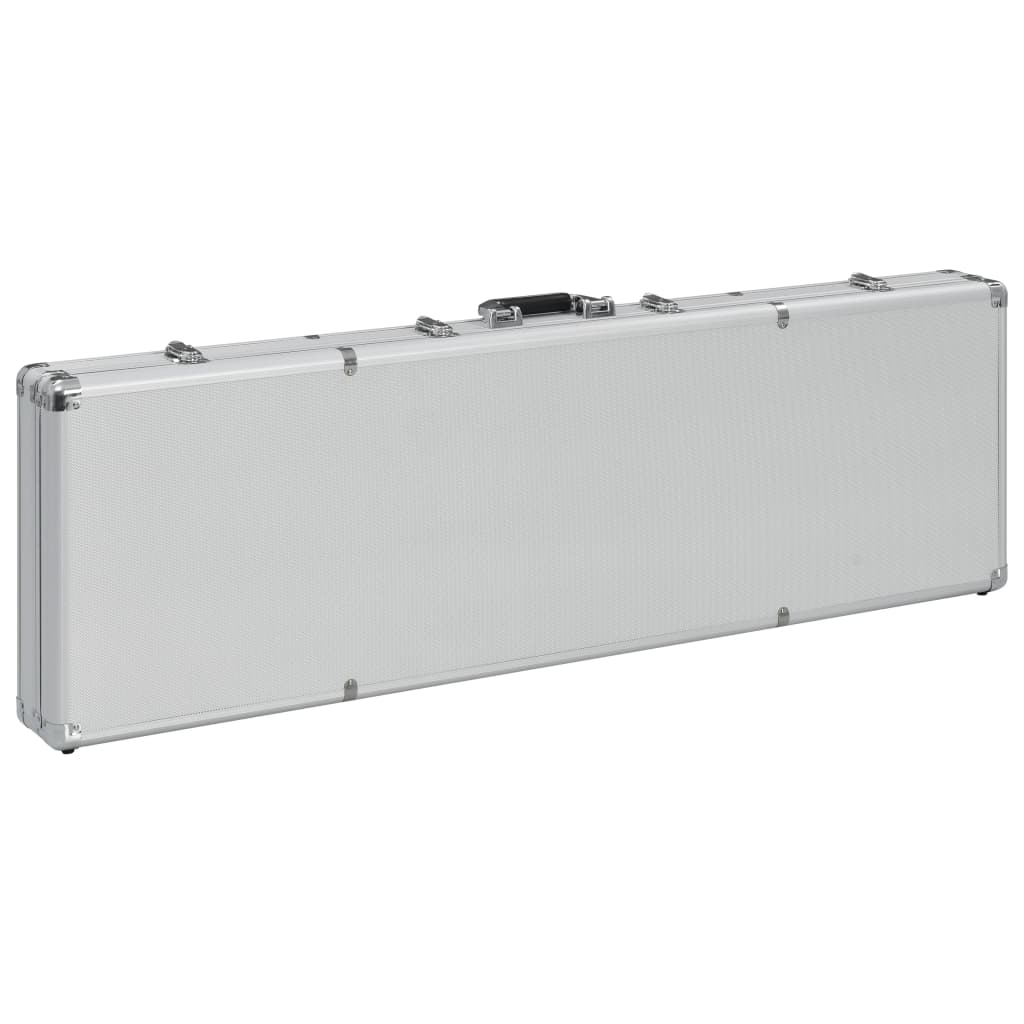 Wapenkoffer 118X38X12 Aluminium Zilverkleurig
