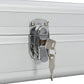 Wapenkoffer 118X38X12 Aluminium Zilverkleurig