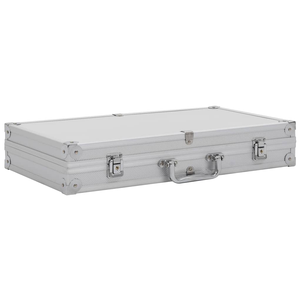Wapenkoffer Aluminium Abs Zilverkleurig