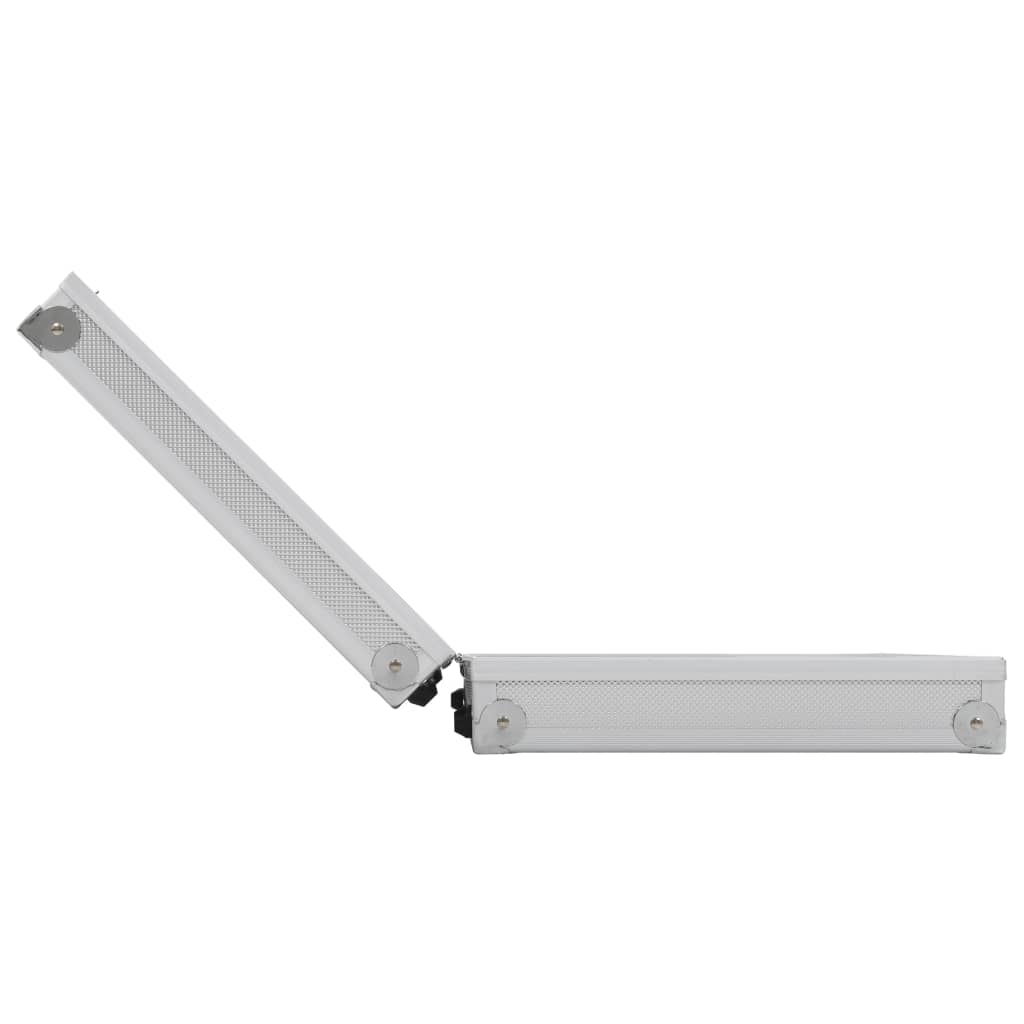 Wapenkoffer Aluminium Abs Zilverkleurig