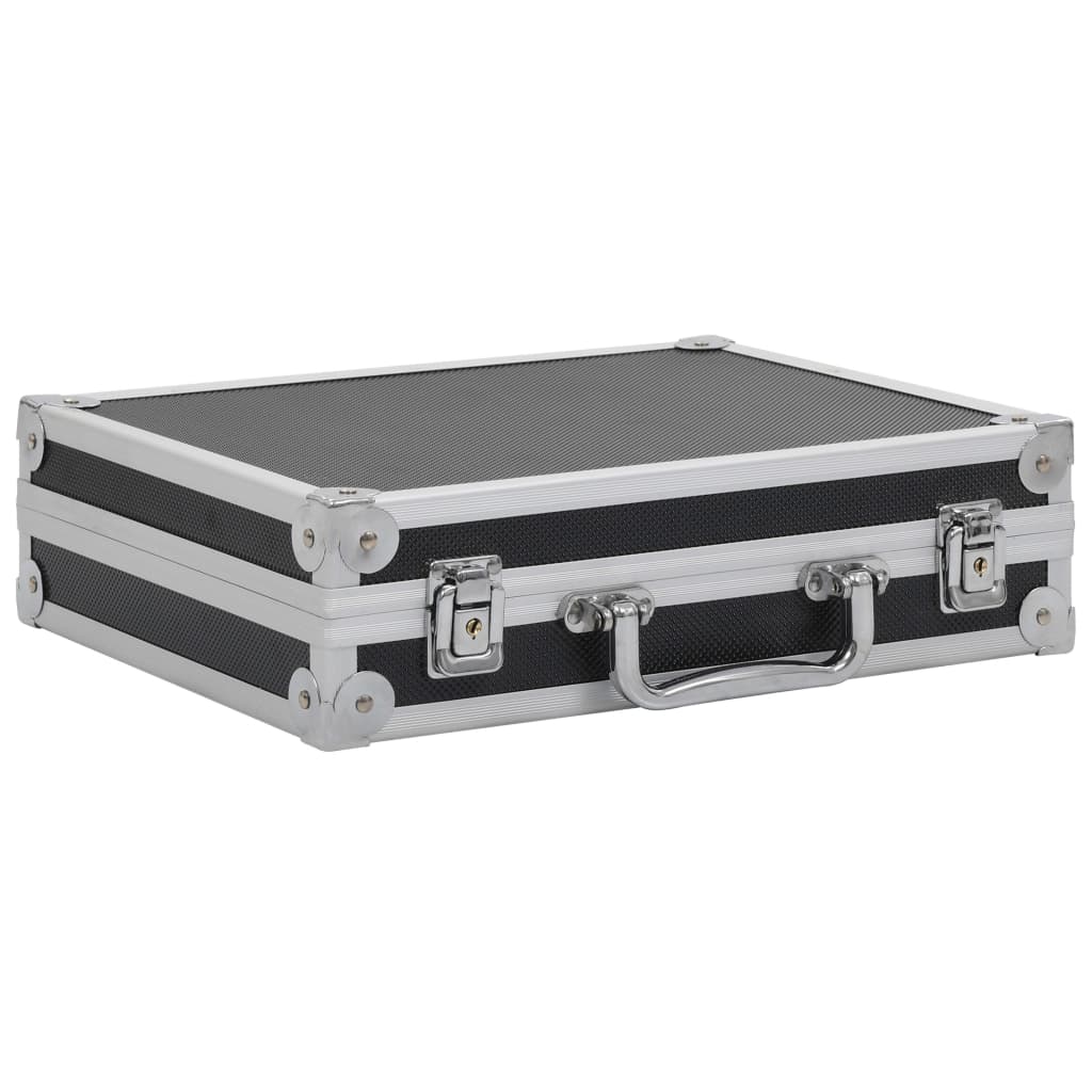 Wapenkoffer Aluminium Abs Zwart