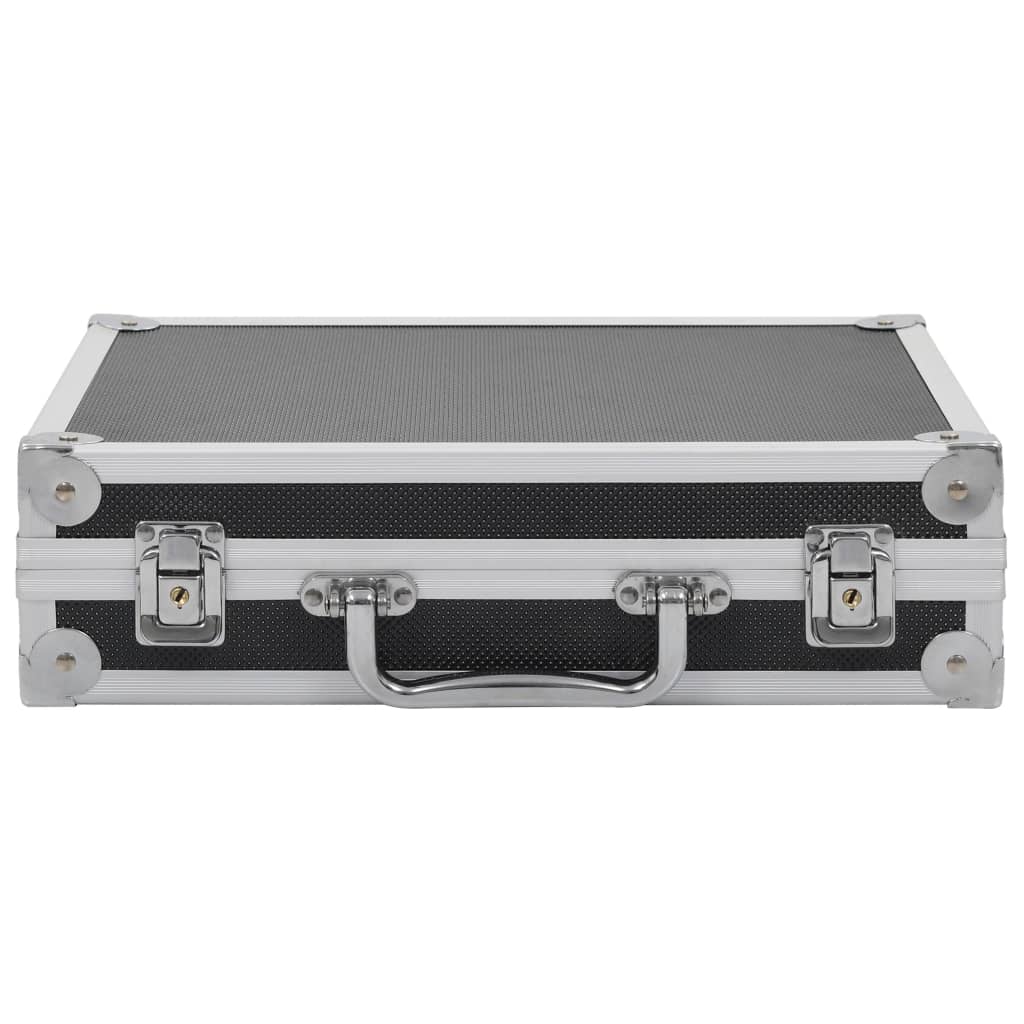Wapenkoffer Aluminium Abs Zwart