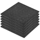 Valtegel 6 St 50X50X3 Cm Rubber Zwart