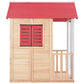Kinderspeelhuis Vurenhout Rood