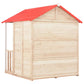 Kinderspeelhuis Vurenhout Rood