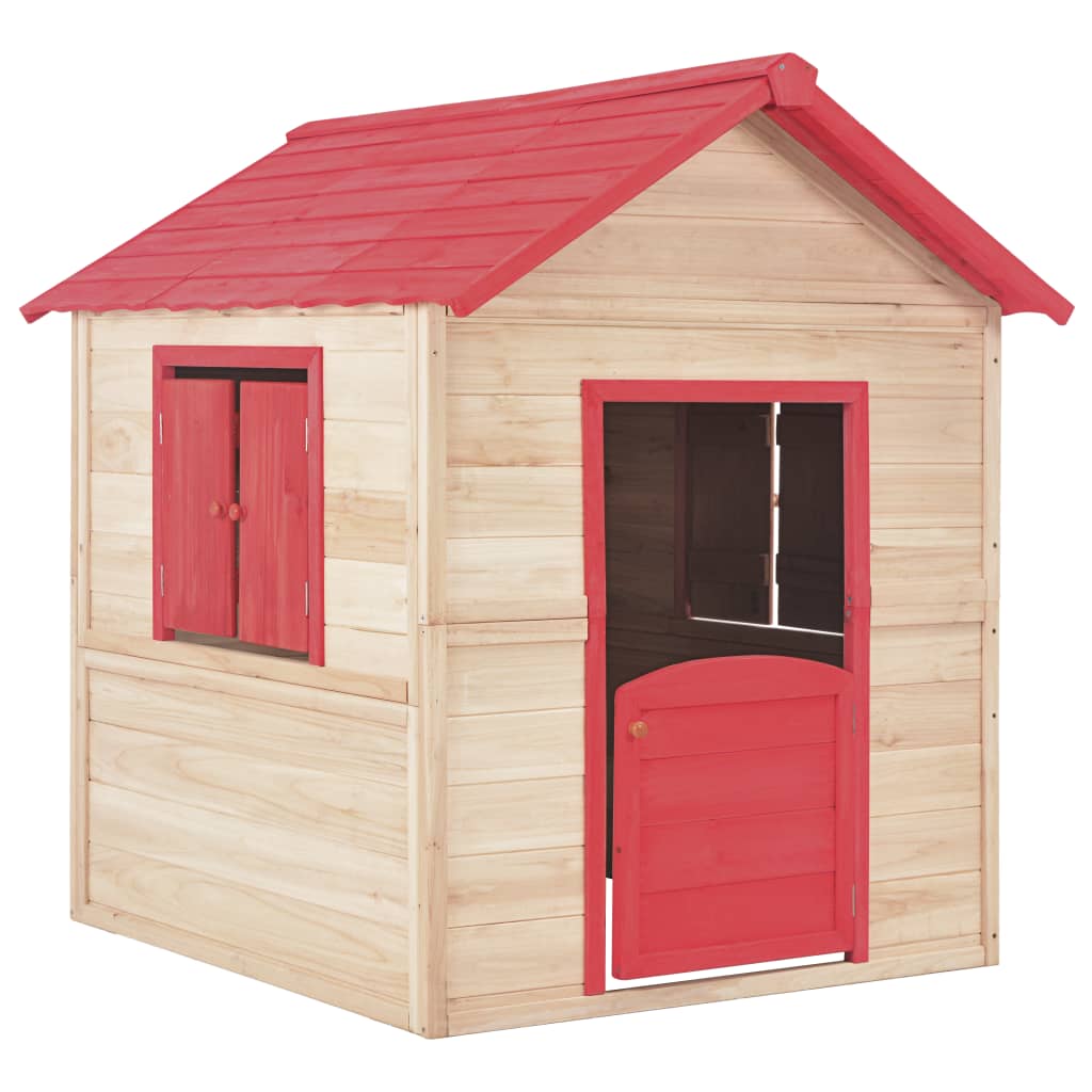 Kinderspeelhuis Vurenhout Rood