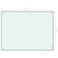 Spatscherm Keuken 80X60 Cm Gehard Glas Wit