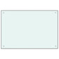 Spatscherm Keuken 90X60 Cm Gehard Glas Wit