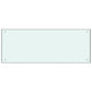 Spatscherm Keuken 100X40 Cm Gehard Glas Wit