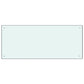 Spatscherm Keuken 120X50 Cm Gehard Glas Wit