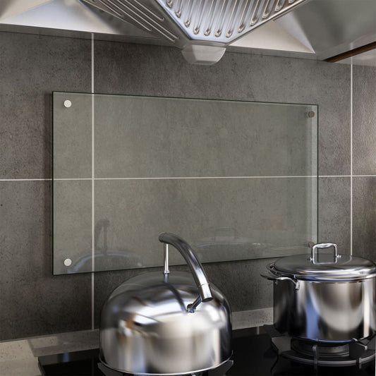 Spatscherm Keuken 70X40 Cm Gehard Glas Transparant