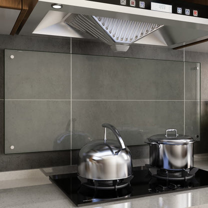 Spatscherm Keuken 120X50 Cm Gehard Glas Transparant